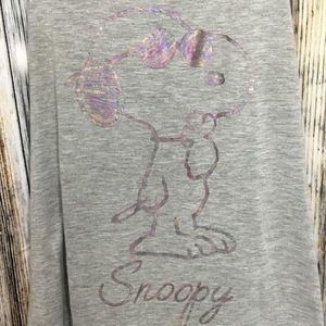 GUC Snoopy Twisted Racerback Tank Sz. Lg